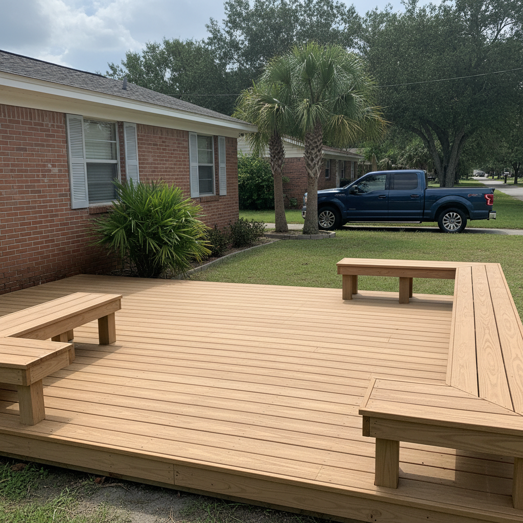 Deck Staining & Sealing completed by Signature Deck Inc in Sarasota, FL