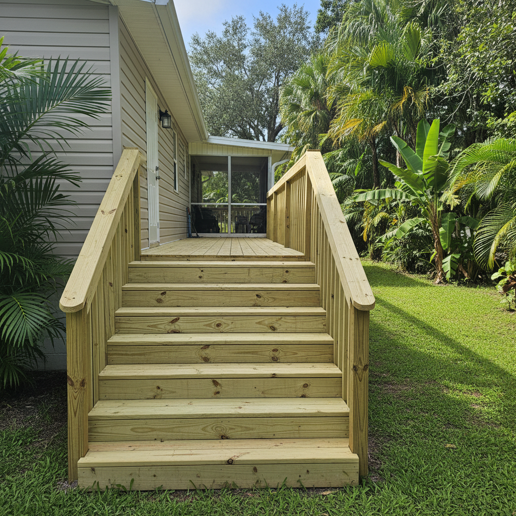 Deck Resurfacing completed by Signature Deck Inc in Venice, FL